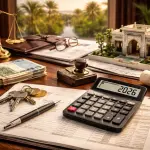 رسوم الموثق في المغرب 2026: حاسبة كاملة