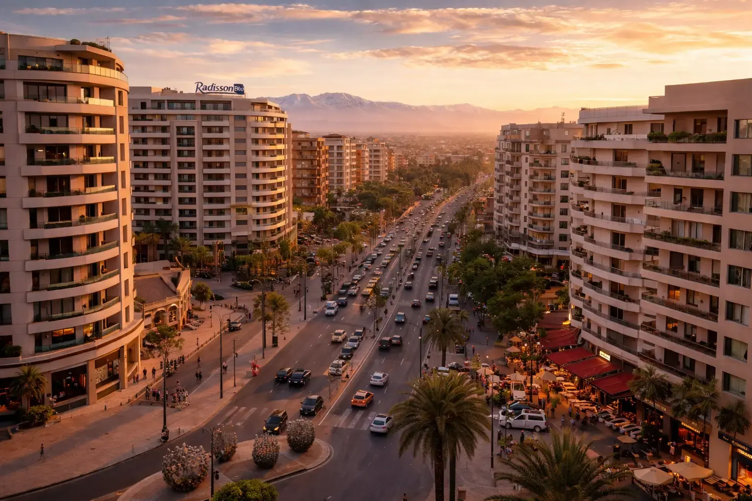 Guéliz Marrakech : Le Centre-Ville Moderne – Propriétés à Vendre