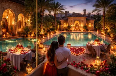 عقارات رومانسية في مراكش لعيد الحب: الرياضات والفيلات