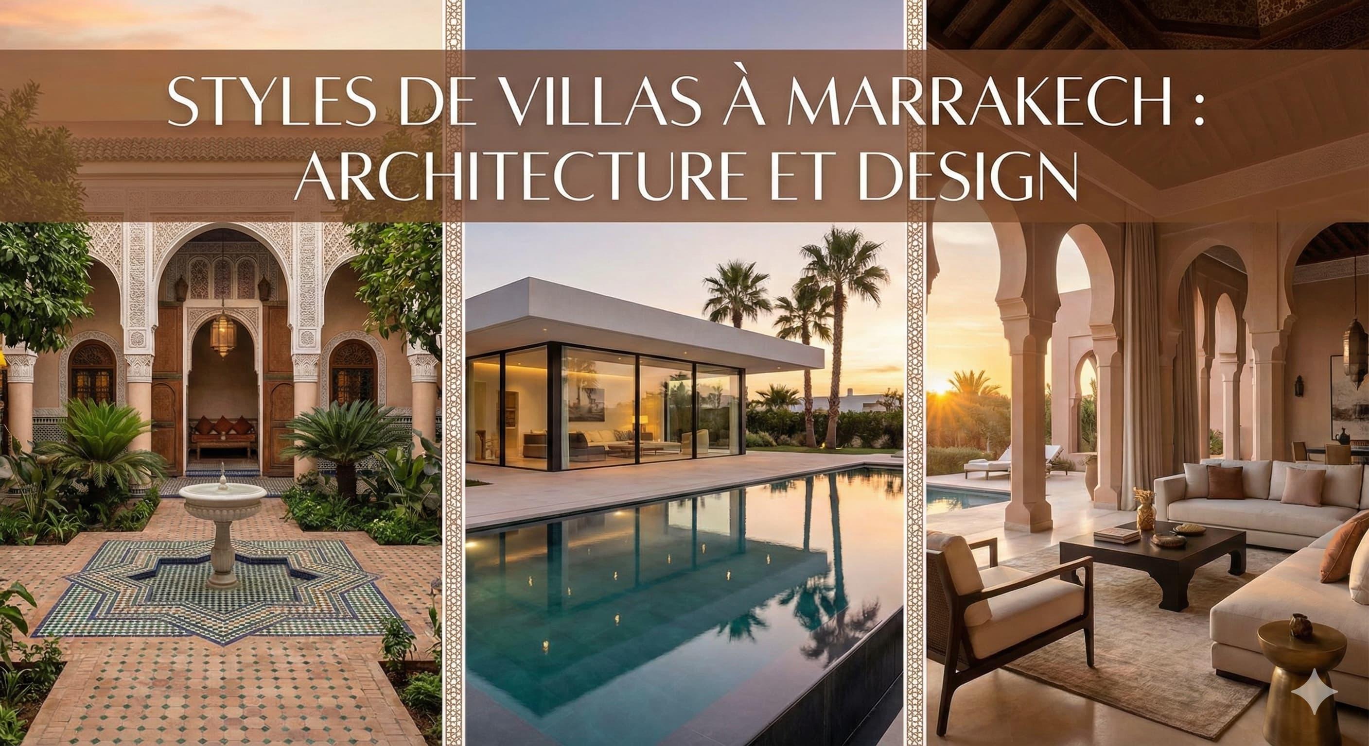 Styles de Villas à Marrakech : Architecture et Design